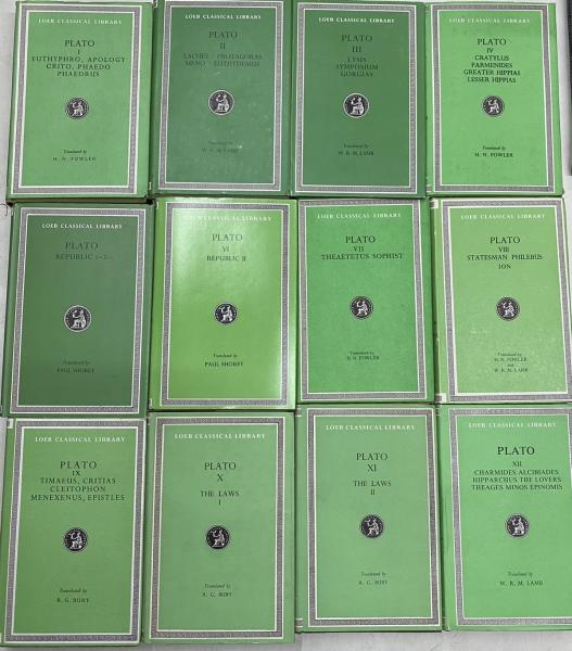 LOEB CLASSICAL LIBRARY PLATOⅠ〜Ⅻ / 古本、中古本、古書籍の通販は