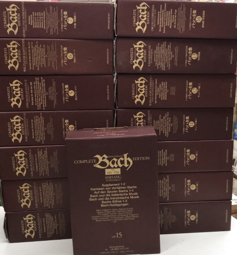 バッハ全集 COMPLETE Bach EDITION 全15巻揃 / 古本、中古本、古書籍の