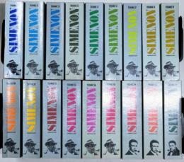 SIMENON 不揃い18冊（第1巻～第17巻、第21巻）/GEORGES SIMENON/OEUVRE ROMANESQUE/TOUT SIMENON　ジョルジュ・シムノン作品集