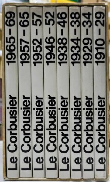 LE CORBUSIER COMPLETE EN 8 VOLUMES 他 Le Corbusier Complete Works