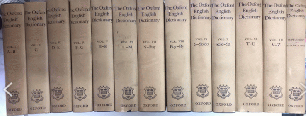 The Oxford English Dictionary VOL1～12+SUPPLEMENT AND BIBLOGRAPHY+A  SUPPLEMENT 4冊 17冊一括