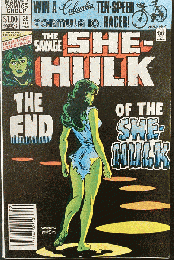 THE SAVAGE SHE-HULK #25 シーハルク 最終号
