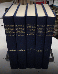 復刻版　中世ドイツ文学事典　Die Deutsche Literatur des Mittelalters　VERFASSERLEXIKON　全5巻揃