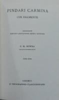 PINDARI CARMINA CVM FRAGMENTIS: Scriptorum classicorum bibliotheca Oxoniensis(Oxford Classical Texts)