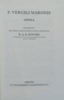 P. VERGILI MARONIS OPERA: Scriptorum classicorum bibliotheca Oxoniensis(Oxford Classical Texts)