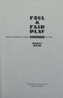 Foul and Fair Play: Reading Genre in Classic Detective Fiction
