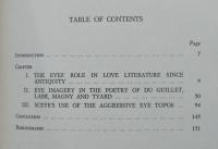 Love's Fatal Glance: A Study of Eye Imagery in the Poets of the Ecole Lyonnaise (ROMANCE MONOGRAPHS, INC)