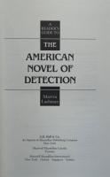 A Reader's Guide to the American Novel of Detection (Reader's Guides to Mystery Novels)