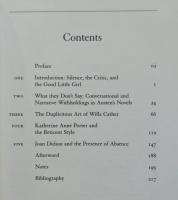 Strategies of Reticence: Silence and Meaning in the Works of Jane Austen, Willa Cather, Katherine Anne Porter, and Joan Didion