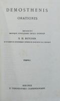 DEMOSTHENIS ORATIONES 1～3（4冊）Scriptorum classicorum bibliotheca Oxoniensis
