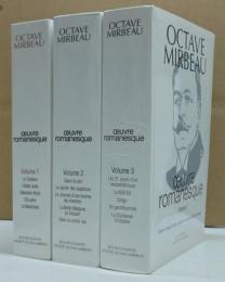 Octave Mirbeau OEUVRE ROMANESQUE 1-3