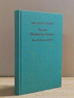 Von den Pflichten der Gelehrten Jenaer Vorlesungen 1794/95