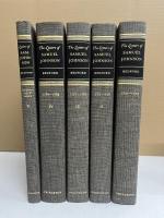 THE Letters of SAMUEL JOHNSON THE HYDE EDITION 全5冊揃い　サミュエル・ジョンソン書簡集