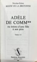 Nicolas-Edme RESTIF DE LA BRETONNE Complete set of 113 volumes, Oeuvres completes