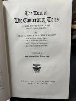 The text of the Canterbury tales Studied on the basis of all known Manuscripts Complete set of 8 volumes カンタベリー物語