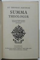 ST THOMAS AQUINAS SUMMA THEOLOGIÆ Latin text and English translation, Introductions, Notes, Appendices and Glossaries Complete set of 60 volumes