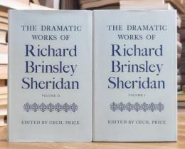 THE DRAMATIC WORKS OF Richard Brinsley Sheridan Complete set of 2 volumes