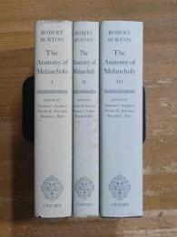 The Anatomy of Melancholy Vol.1-3