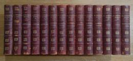 THE COLLECTED WRITINGS OF THOMAS DE QUINCEY, NEW AND ENLARGED EDITION. Complete Set of 14 Volumes