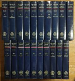 The Oxford English Dictionary: SECOND EDITION Complete set of 20 volumes