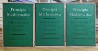 PRINCIPIA MATHEMATICA Complete 3-volume set. SECOND EDITION.