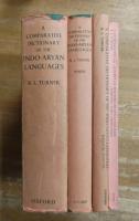 A COMPARATIVE DICTIONARY OF THE INDO-ARYAN LANGUAGES. Complete 4 volume set