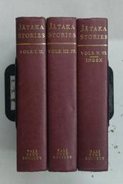 THE JATAKA OR STORIES OF THE BUDDHA'S FORMER BIRTHS. Complete set of 3 volumes