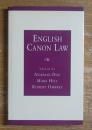 ENGLISH CANON LAW: Essays in Honour of Bishop Eric Kemp