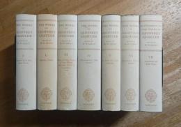THE COMPLETE WORKS OF GEOFFREY CHAUCER. SECOND EDITION. Complete set of 7 volumes