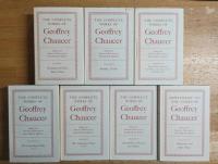THE COMPLETE WORKS OF GEOFFREY CHAUCER. SECOND EDITION. Complete set of 7 volumes