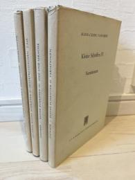 gadamer kleine schriften 4 volume set