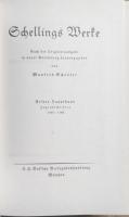 Schellings Werke. Nach der Originalausgabe in neuer Anordnung herausgegeben von Manfred Schroter. 1-6