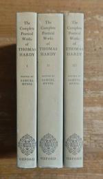 The Complete Poetical Works of THOMAS HARDY 1-3