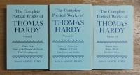 The Complete Poetical Works of THOMAS HARDY 1-3