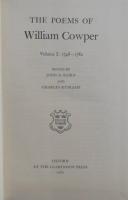 THE POEMS OF William Cowper 1-3