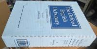 The Oxford English Dictionary: SECOND EDITION Complete set of 20 volumes