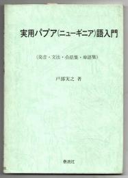 実用パプア(ニューギニア)語入門 : 発音・文法・会話集・単語集