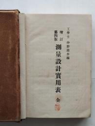測量設計實用表 : 全