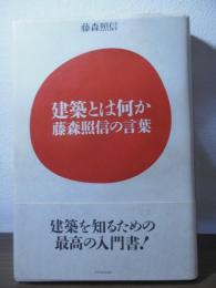 建築とは何か　藤森照信の言葉