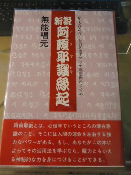 無能唱元 新説阿頼耶識縁起―かくされたパワーを引き出すアラヤ瞑想術の ...