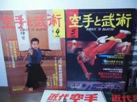 空手と武術4冊/近代空手【空手と武術改題】5冊  計9冊一括