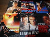 ジャン＝クロード・ヴァン・ダム　主演映画パンフ　11冊セット