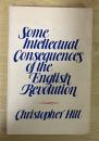 Some Intellectual Consequences of the English Revolution
