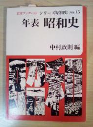年表昭和史