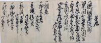 銀銅山御普請勘定帳扣　《松代藩》