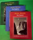アンセル・アダムス　フォトグラフィーシリーズ　1,2,3　The Ansel Adams Photography series 1,the camera 2,the negative 3,the print