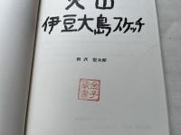 火山伊豆大島スケッチ