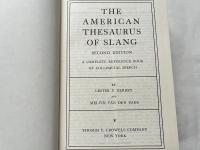アメリカ俗語辞典
THE AMERICAN THESAURUS OF SLANG