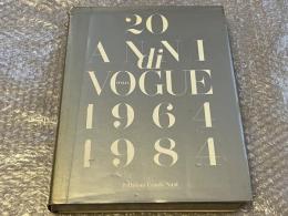 20 ANNI DI VOGUE 1964-1984女性ファッション誌 ヴォーグ・イタリア 図録 洋書 写真集 ヴォーグの20年
アーヴィング・ペン　ピーター・リンドバーグ　リチャード・アヴェドン　ジャンルー・シーフ