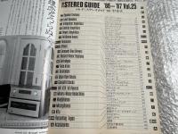 Hi-Fi STEREO GUIDE 86-87 Vol.25 ハイファイステレオガイド
NEW MODELS918 TOTAL MODELS 7082 
ステレオサウンド別冊 stereo sound